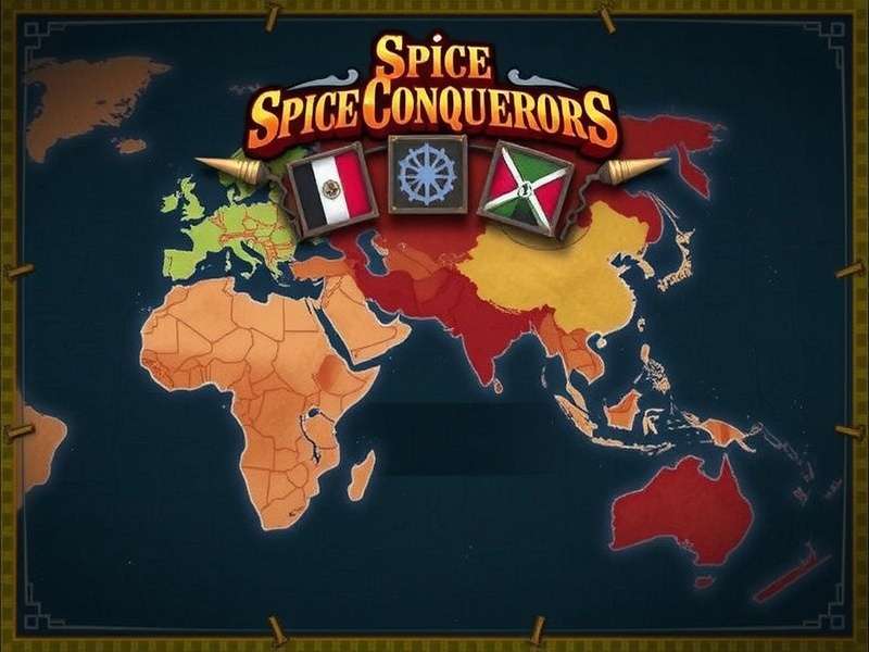 Fantastical India Map in Spice Conquerors Spice Conquerors World Map